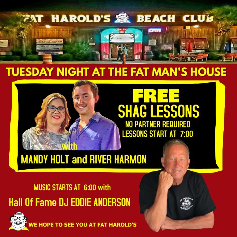 Shag Lessons NMB OD Shag Club North Myrtle Beach SC Shag Dancing